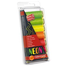 Neon Sewing Thread Set 100m HighQuality Spools for Crafting Projects