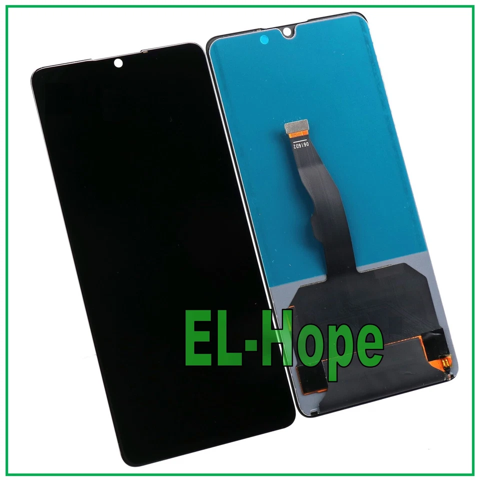 DISPLAY LCD TFT PER HUAWEI P30 ELE-L09 ELE-L29 TOUCH SCREEN VETRO SCHERMO NERO - Immagine 2 di 3