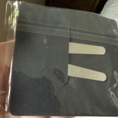 Dior CD Creaseless Set of 2 Black Silver hair clips Hairpin New Authentic Dior | Accessories | Dior Authentic Black And Silver Hair  main image 4