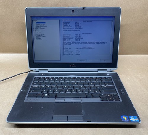 Dell Latitude E6430 Intel Core i7-3540M 3.0GHz 8GB RAM NO SSD NO HDD NO OS