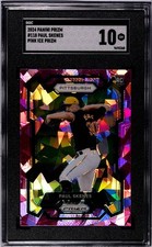 2024 Panini Prizm #118 Paul Skenes Pink Ice Prizm Rookie GEM MINT 10 SGC Pop 2