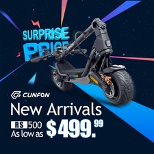 RS500 1000W Electric Scooter 35Miles Max Range 624Wh Battery Fingerprint Unlock