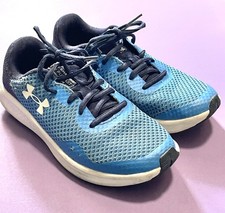 Under Armour Size 5Y Kids Sneakers Charged Pursuit Blue Youth Used 4213813318