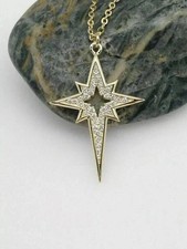 2Ct Round Cut Lab-Created Diamond Women's Charm Pendant 14k Yellow Gold Plated