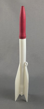 Ideal Toys Astrobase Scout Car Rocket White Plastic Vintage 1960s Playset 1