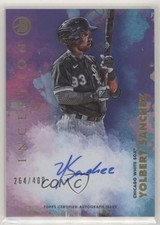 2021 Bowman Inception Inception Auto 264/400 Yolbert Sanchez #PA-YSZ Auto 1b8