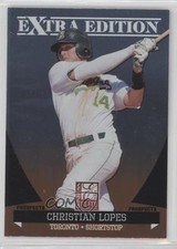 2011 Donruss Elite Extra Edition Prospects Christian Lopes #77 0s5