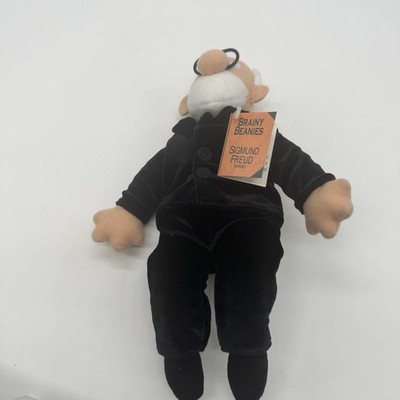 Sigmund Freud Brainy Beanies 11  Plush Doll Unemployed Philosopher
