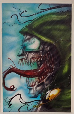 ALLEY MULTIVERSE SAGA GORKEM DEMIR BRUSH PAINT VENOMIZED DOOM LTD