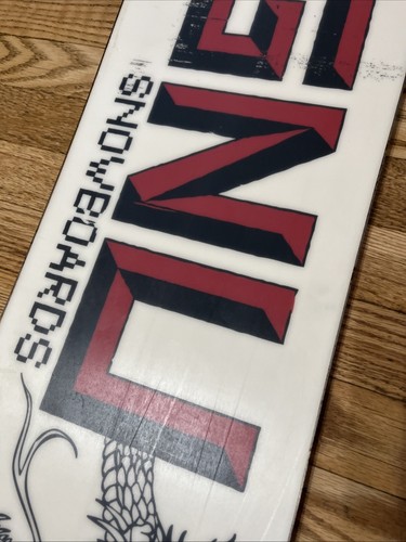 GNU GNÜ Asian Dragons Snowboard - 156cm - Made in USA- By Mervin Manufacturing - Picture 17 of 19