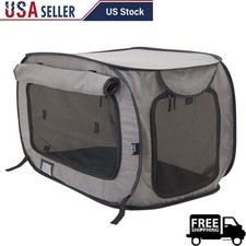 Pet Kennel Medium Dog Soft-Sided Carriers Removable Washable Safely Mesh Window