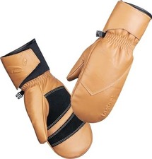 Winter Leather Work Mittens - Top Grain Cowhide - Waterproof, Durable, Warm