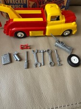 Vintage Marx Fix-all Wrecker Truck Org Box And Complete With Tools Equipment