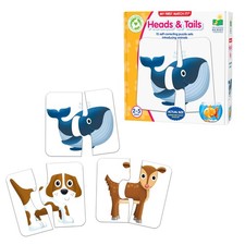 The Learning Journey: My First Match It - Head and Tails - 30 pieces, Blue