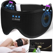 Sleep Headphones Sleep Mask with Bluetooth Headphones, LC-dolida Eye Mask for Sl