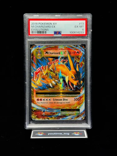 2016 Pokemon Xy Evolutions M Charizard Ex #13 PSA 6