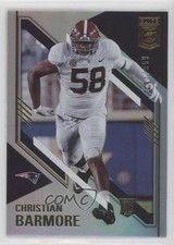 2021 Panini Donruss Elite Rookies 853/999 Christian Barmore #156 n0c