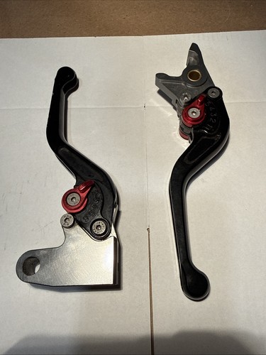 2006-2012 Triumph Racing Daytona 675 Clutch & Brake Levers SHORT BLACK