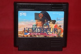 L'Empereur Lempereur (Nintendo Famicom) Authentic Game Cartridge, CIB Complete