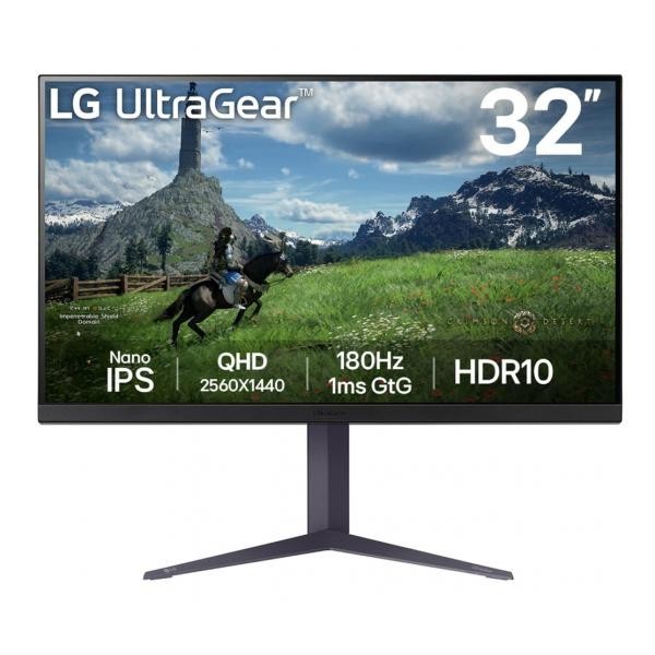 LG 32GS85QX-B Monitor PC 81,3 cm [32] 2560 x 1440 Pixel Quad HD Nero (LG 32 32GS