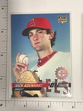 2008 Topps Stadium Club serial #'d Nick Adenhart Rookie Card RC #103 Angels