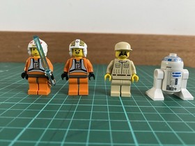 LEGO Star Wars: X-Wing Fighter 7142 - Instructions - No Box - 2 Missing Parts