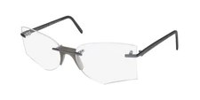 ANDY WOLF ZARIAH EYEGLASS FRAME/GLASSES FULLY RIMLESS PRESTIGIOUS DESIGNER MENS