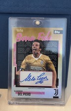 TOPPS team set JUVENTUS 2025 26 Alessandro Del Piero AUTOGRAFO Bona Fide Baller
