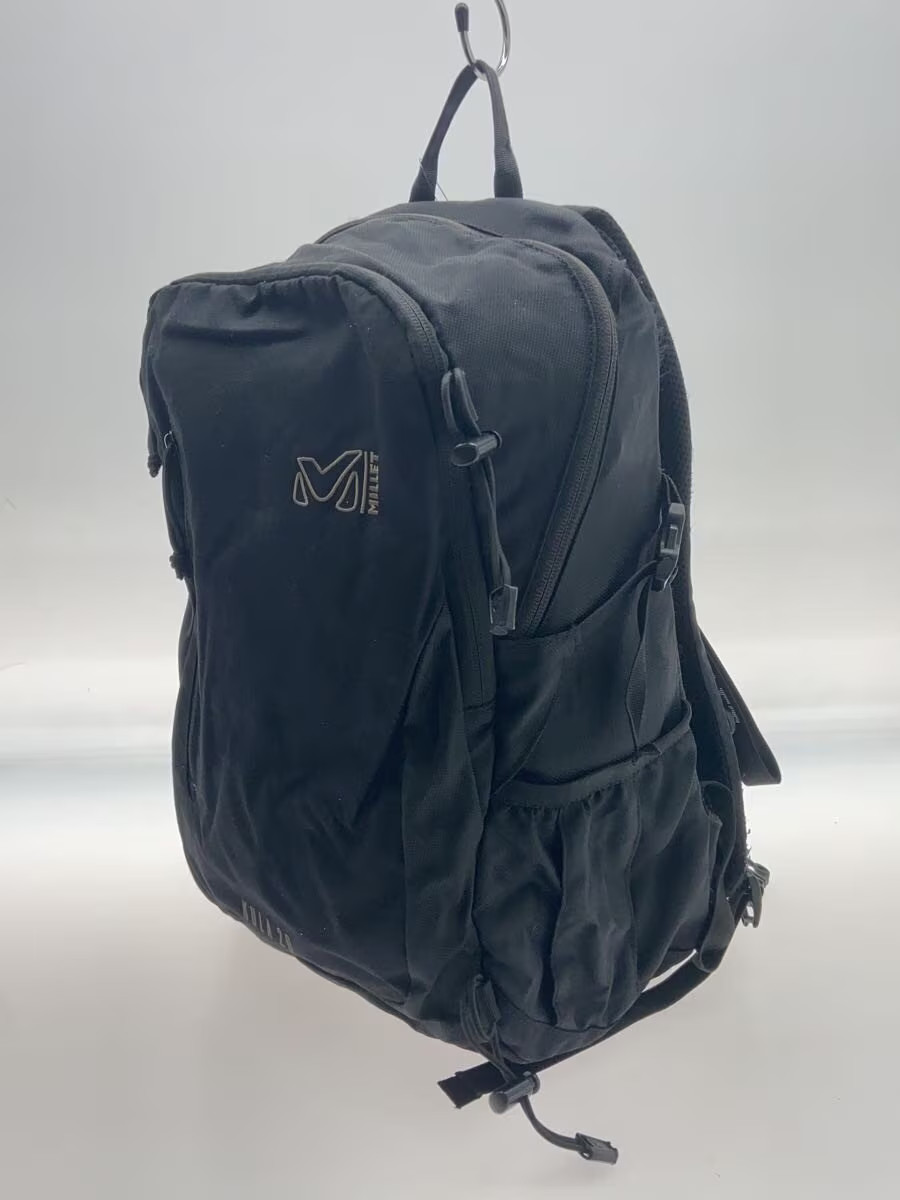 MILLET Backpack Nylon BLK Solid Color - image 2