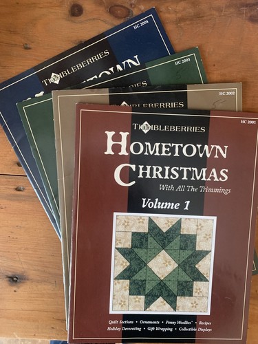Thimbleberries Hometown Christmas - Complete Set of 4 Booklets - Quilt - New - Picture 2 of 8