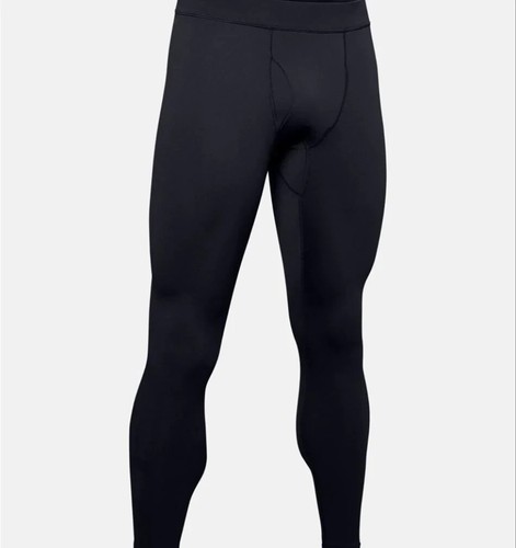 Under Armour 1382133 Men's UA ColdGear Base 2.0 Baselayer Leggings, Black LARGE - Picture 4 of 6