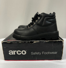 Black Safety Boots Black 6 UK Waterproof Steel Toe Caps Chukka Arco  Rarely Worn