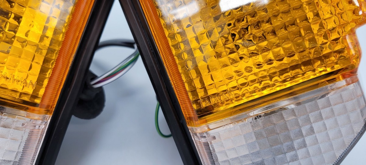 for Toyota Land Cruiser 70 series Turn signal Lights black