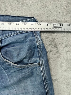 Levis 569 Jeans RARE Mens 32x30 Loose WPL 423 Blue Light Steel
