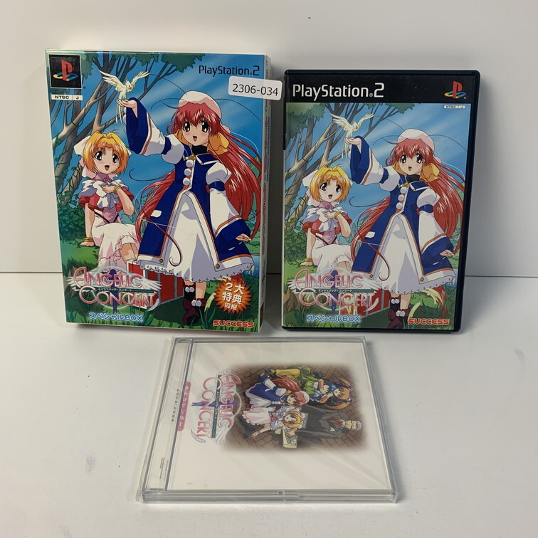PS2 Angelic Concert Special Box Boxed Working NTSC-J Japan