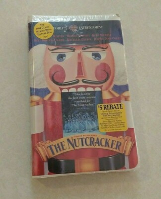 NEW The Nutcracker - George Balanchine (VHS, 1995, Clamshell) Sealed 