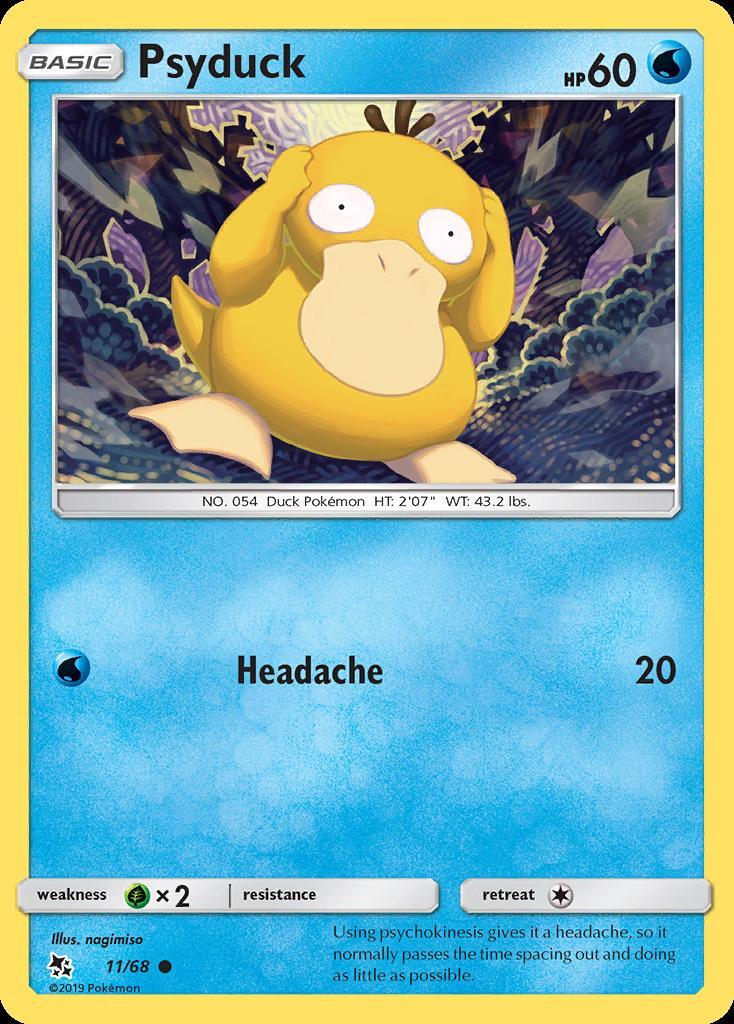 Pokemon Psyduck (11/70) Hidden Fates LP