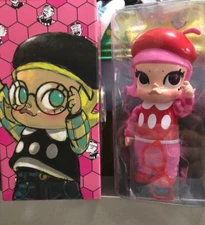 MOLLY Old Master Q x Kennyswork Vinyl figure sofubi Pink