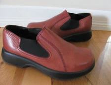 Dansko Brown Leather Slip On Clogs Professional Women's 41 US 10.5