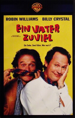Ein  Vater  zu  viel * KULT ~ ERSTAUFLAGE  * ROBIN   WILLIAMS  &  Billy  Crystal