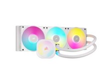 CORSAIR iCUE LINK TITAN 360 RX RGB Liquid CPU Cooler White RX120 RGB Fans