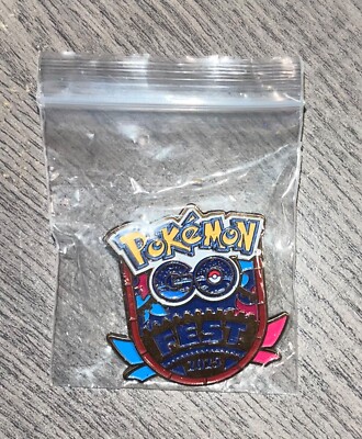 Pokemon Go Fest 2025 Exclusive Event Pin Jersey City/Liberty Park