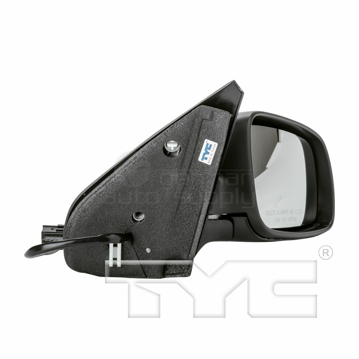 TYC Door Mirror Right 8610131 1J1857508K01C for Volkswagen VW | eBay 