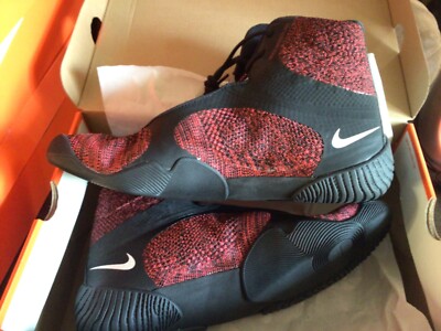 NEW Nike TAWA Black Red Orbit CI2952-016 Wrestling MMA Shoes Men's