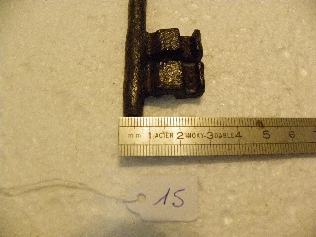 lot 15 ancienne clé fer forgé - Photo 2/2