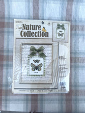 Leisure Arts Nature BUTTERFLY DUO Counted Cross Stitch Kit 11552 - NIP