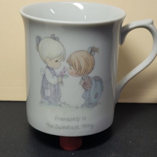 Coffee Mug Cup - Precious Moments - "Friendship Is The Sweetest Thing"   1985 - Picture 1 of 2