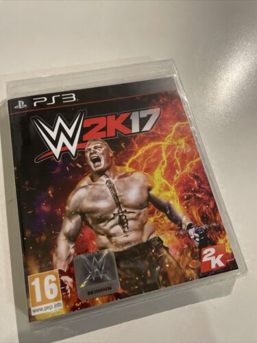 NEUF NEW catch combat boxe WWE 2K17 playstation 3 PS3 français - Foto 1 di 2