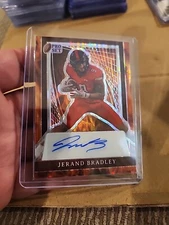 2024 Pro Set Metal Pulsar Fire  Jerand Bradley Auto 1/1 RC Rookie Texas Tech 