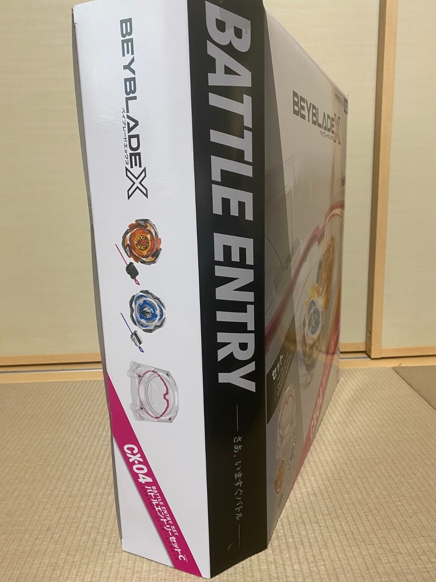 Beyblade X CX-04 Battle Entry Set C Takara Tomy Stadium Launcher